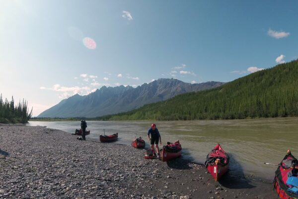 Canoeing the Broken Skull River