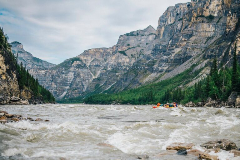 Rafting through Canada's deepest river canyons