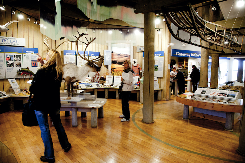 inuvik, visitor centre photo credit: bill braden