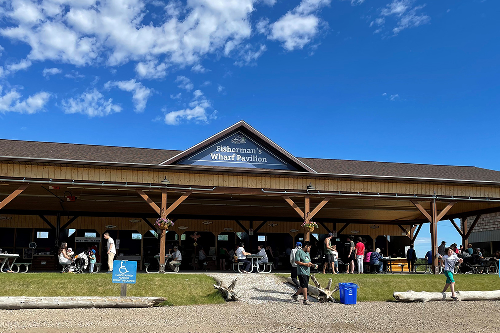 Fisherman's Wharf, Hay River, Northwest Territories, Canada.