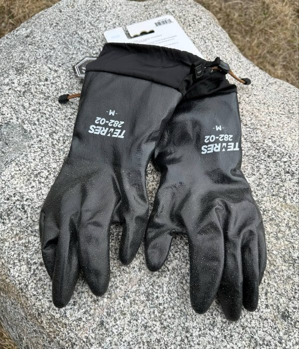 Fleece Lined Rubber Gloves